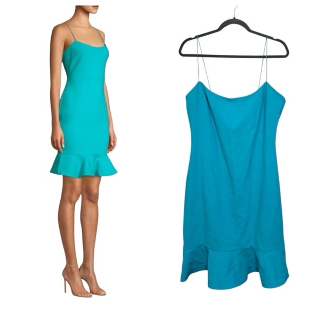 Likely Banks Dress - Teal Sleeveless Dress